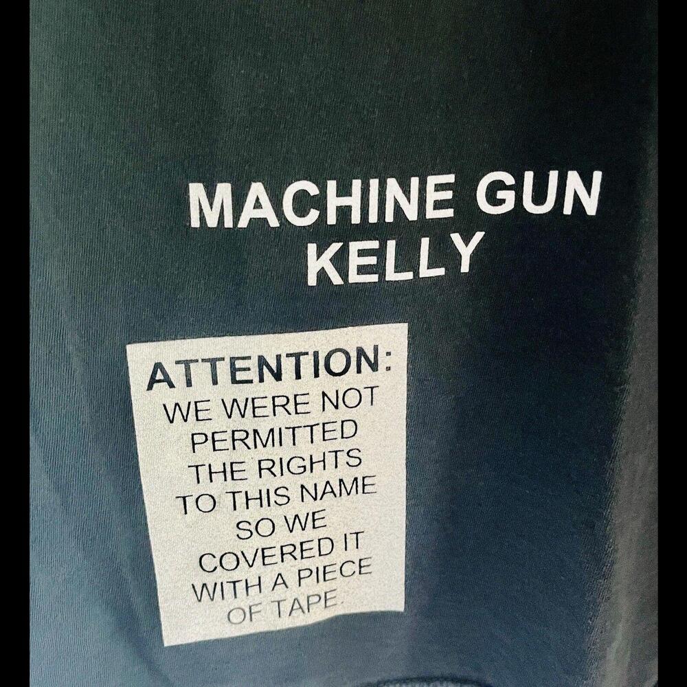 ❤️SOLD❤️Justin Bieber & Machine Gun Kelly MGK The Big Tour 2019 Size Small - Picture 5 of 10